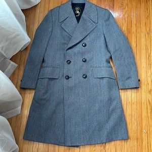 Vintage Regis Rex Luxury Wool Overcoat